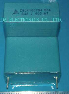 西门子EPCOS 校正电容 MKP 400V225J 2U2J 400V B32654A4225J直拍