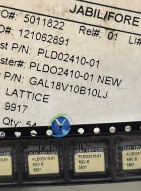 GAL18V10B-10LJ PLCC20 全新原装正品  LATTICE