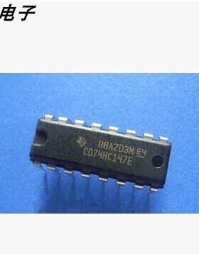 全新原装进口 CD74HC147E 解码器/编码器 HC147 DIP-14 直拍