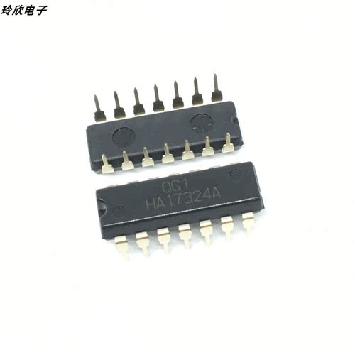 全新进口原装 HA17324A HA17324 DIP14 运算放大器集成块焊机直拍