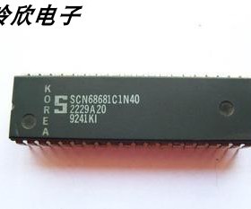 全新原装 SCN68681C1N40 DIP40 双异步收发接口控制器现货