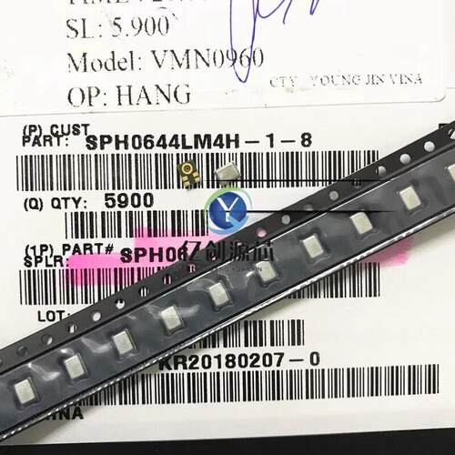 MIC麦克风MEMS硅咪SPH0644LM4H-1-8 咪头传声器-37dB 原装可直拍
