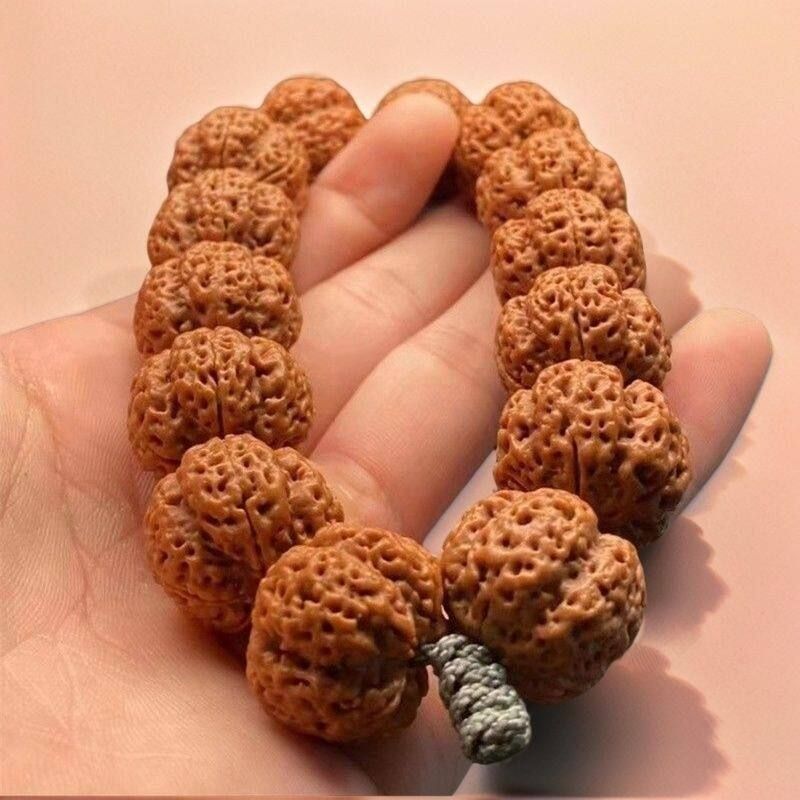 至尊尼泊尔精品5瓣大金刚菩提子手串五面十龙精品头货尼泊尔金刚