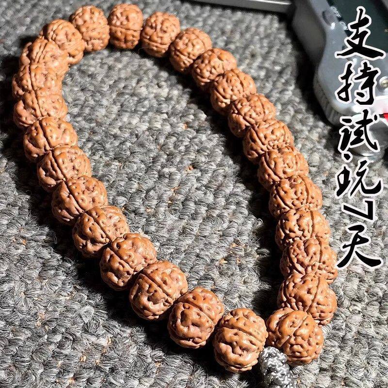 纯血老树王手链勿里达矮桩一代龙纹小金刚菩提子108颗手串单圈