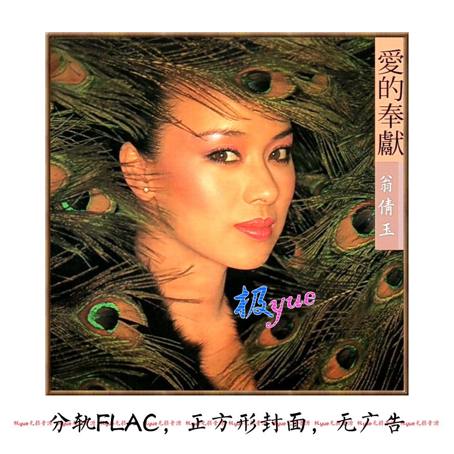 翁倩玉【总店无损二店】11专+2原声 分轨FLAC 稀少音源~爱的奉献
