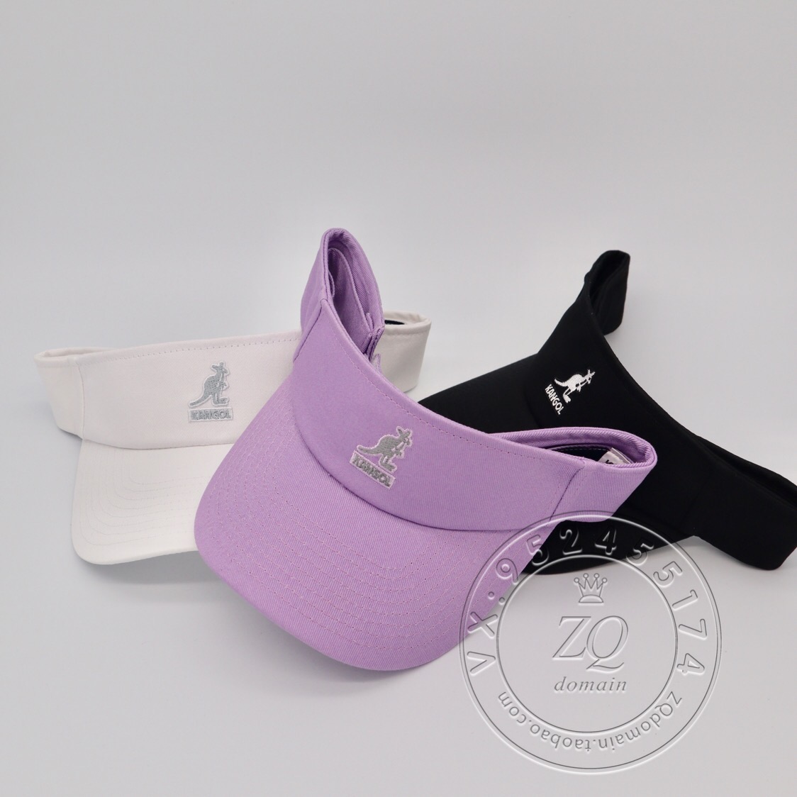 kangol街头风弯檐嘻哈帽