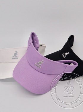 kangol袋鼠空顶帽男女街头棒球弯檐鸭舌嘻哈帽