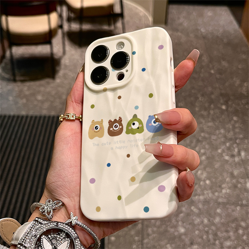 Apple苹适用苹果15小怪兽手机壳