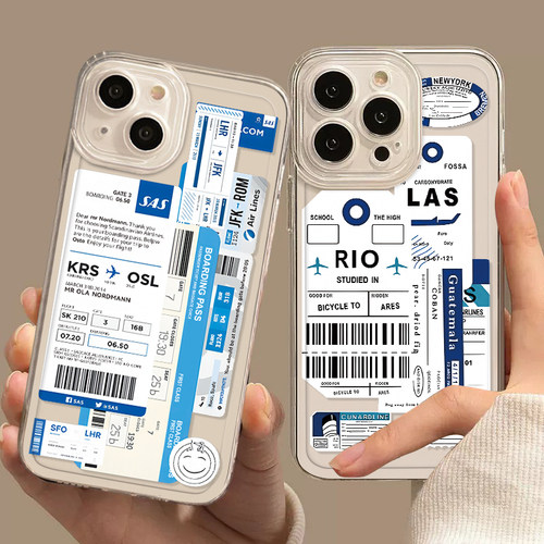 Apple苹果适用苹果15机票手机壳