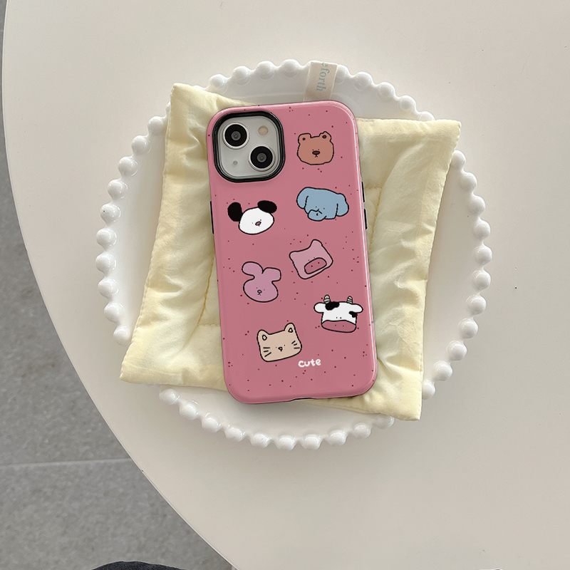 Apple苹适用苹果14猫面包手机壳