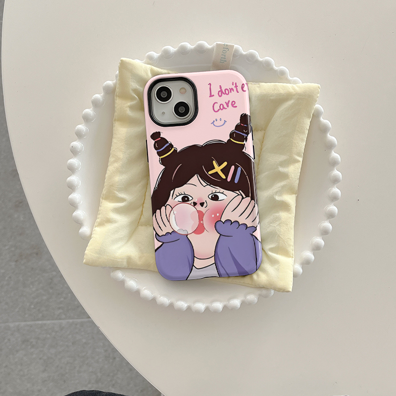 Apple苹适用苹果14猫面包手机壳