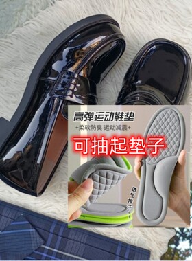 原创{苏十三}正统JK制服鞋小皮鞋乐福鞋女低中跟通勤正统女单鞋