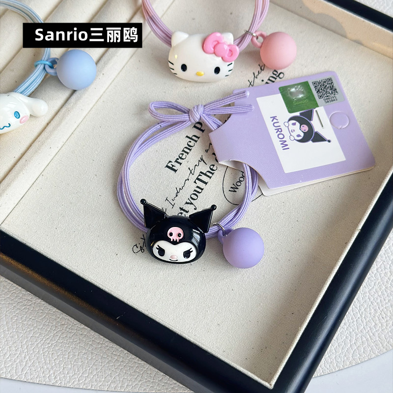 三丽鸥儿童可爱女库洛米发绳头饰