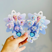 5个装 出口外贸冰雪奇缘开口戒指 女童指环公主首饰品儿童生日礼物