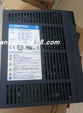 SANMOTION 伺服驱动器RS2A01A0AL0W00SANYODENKI RS3A03A0AL0