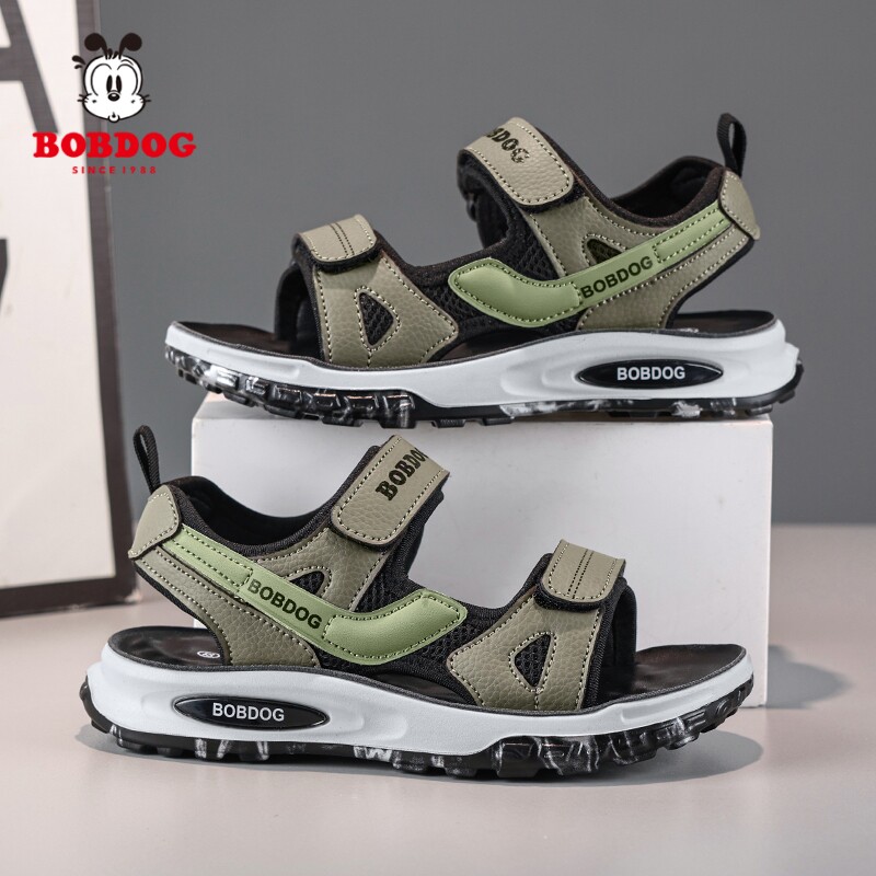 巴布豆男童凉鞋2026新款夏季儿童鞋子防滑软底中大童可下水沙滩鞋