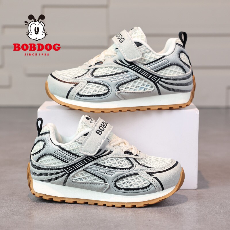 巴布豆儿童运动鞋男童鞋子2026夏季新款网面透气德训鞋女童休闲鞋