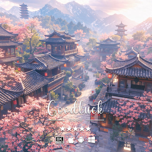 风景-106 原插画设计4K高清ipad手机mac平板电脑8K治愈系头像壁纸