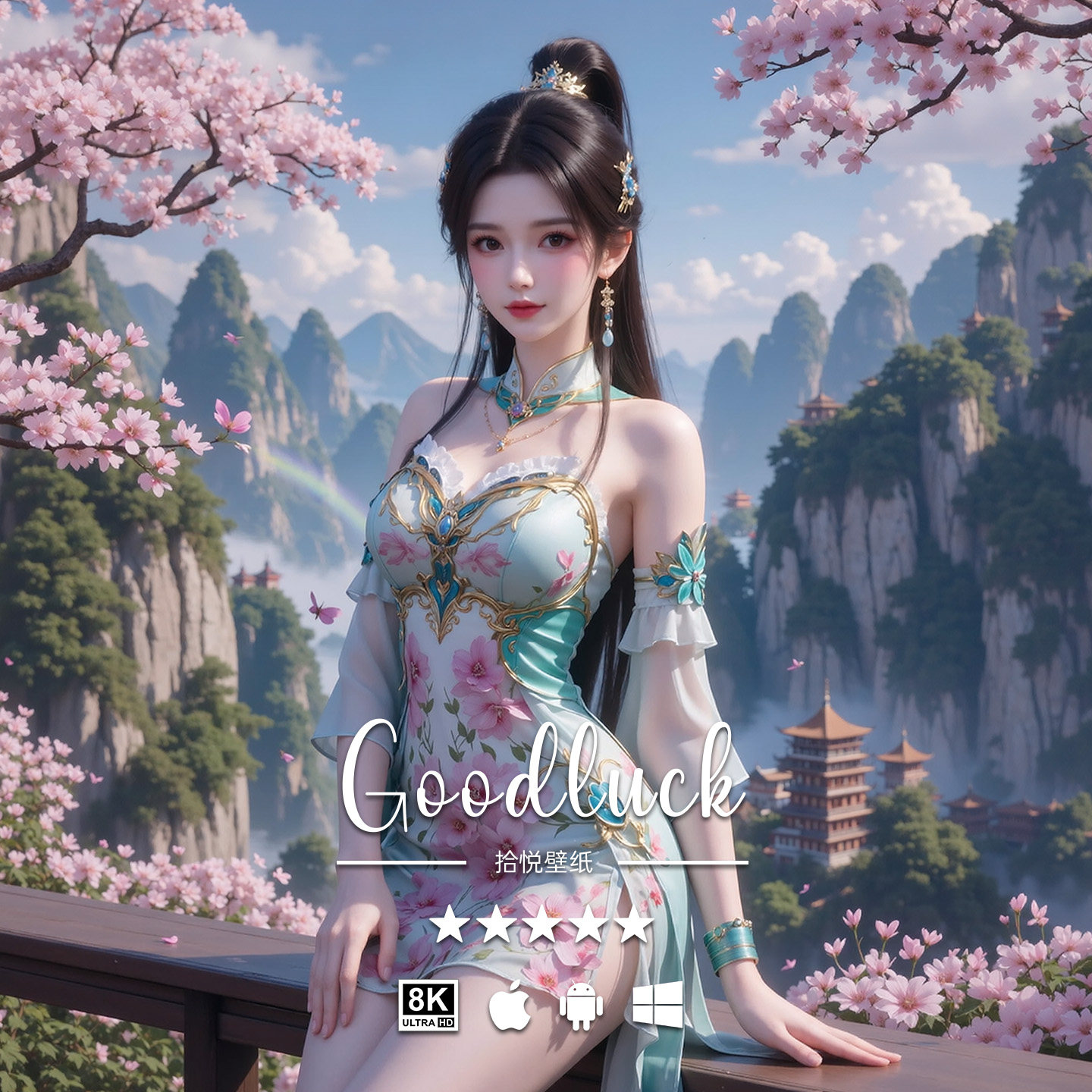 萧薰儿-02 斗破苍穹8K4K二次元动漫手机平板电脑桌面高清壁纸头像