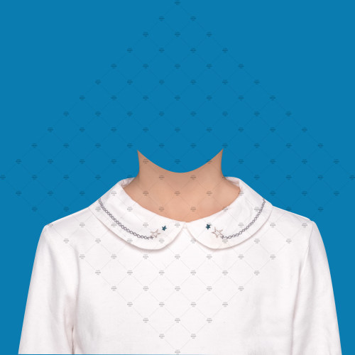 PS女童入园照服装素材高清服装免扣素材