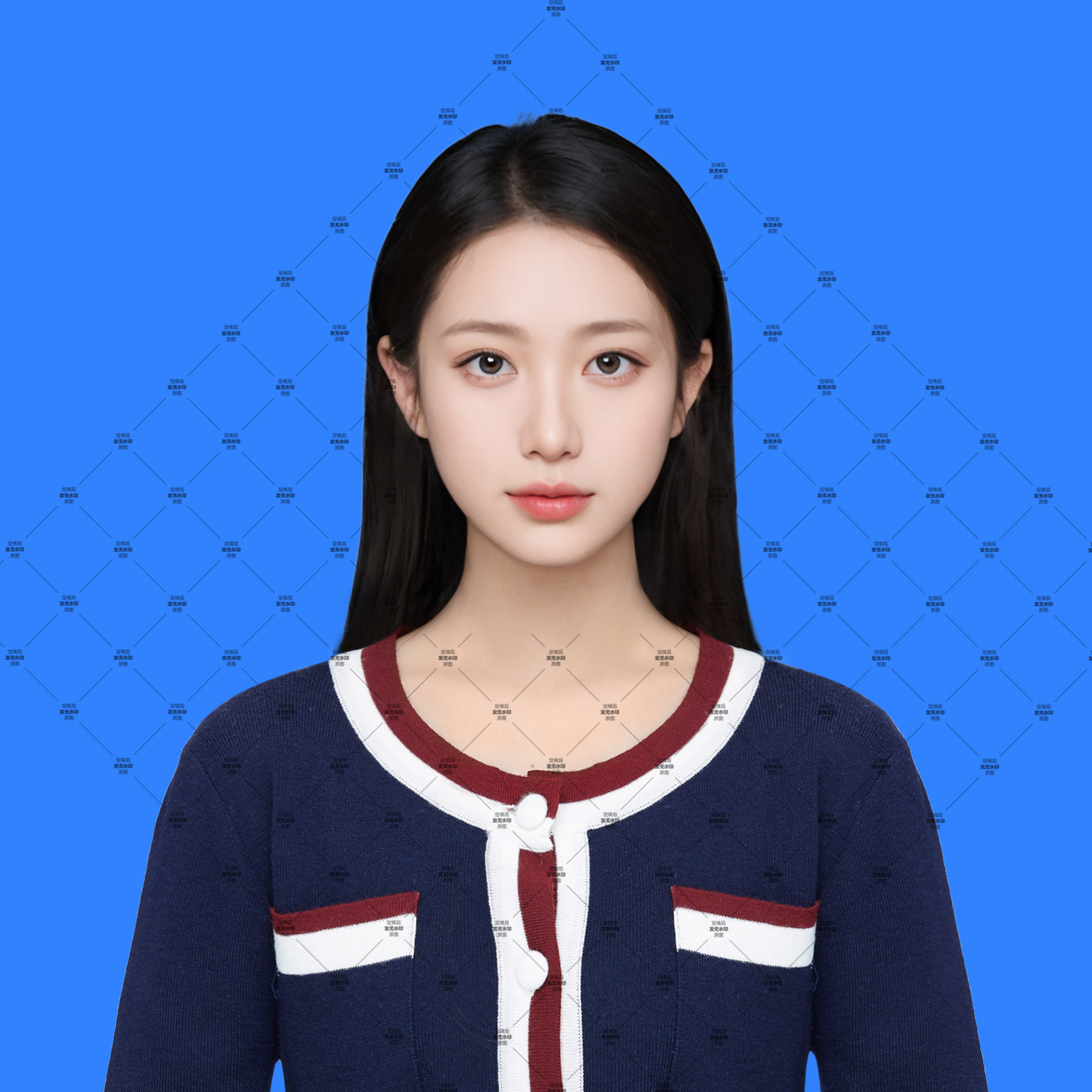 PS高清免扣服装素材证件照衣服学院风服装素材女士换装素材