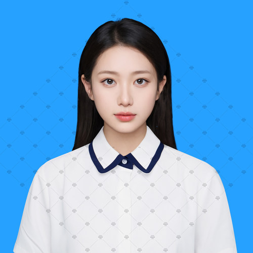 PS高清免扣服装素材证件照服装素材女士高清白衬衫素材证件照换装