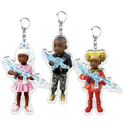 十二少新款和平精英周边挂件