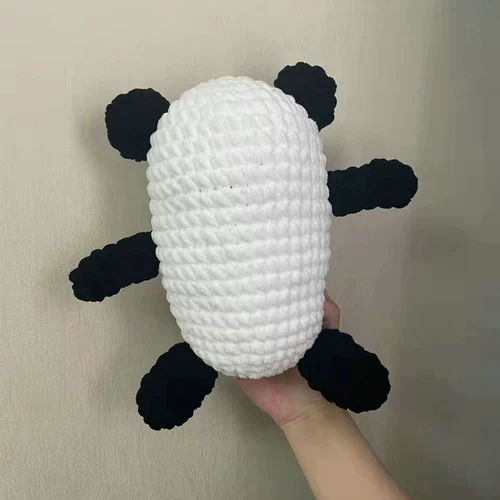 Плетеная кукла ручной работы, крючок для вязания, набор материалов, детская барсетка, панда, «сделай сам», подарок на день рождения