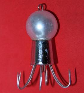 款纯手工制作八爪鱼软钩条鱿鱼钩乌鱼钩八带鱼钩章鱼钩八蛸钩