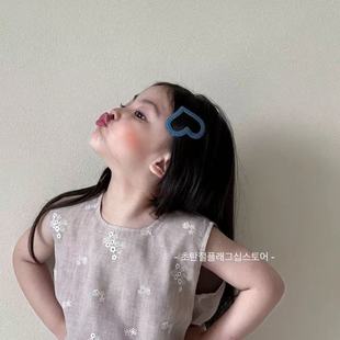 愛(ài)心星星兒童側(cè)邊劉海碎發(fā)夾新款 發(fā)卡發(fā)夾 女童頭飾小女孩bb夾韓版