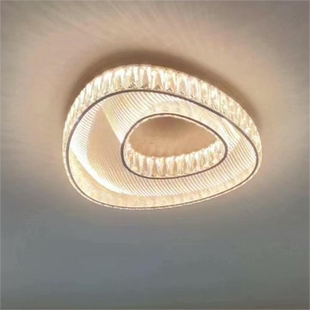 星蕊系列水晶吊灯吸顶灯简美轻奢简约装 新品 饰灯 同质 实体店同款