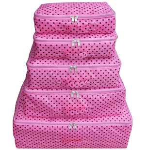 可水洗牛津布衣物袋棉被防尘袋旅行包中包收纳袋衣物收纳四件套