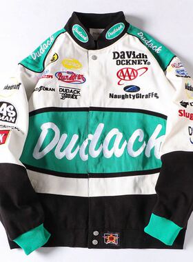 秋冬男士夹克工装宽松纯棉拉链长袖立领外穿潮牌休闲外套