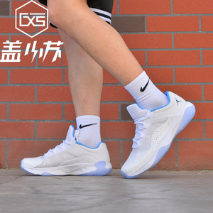 Nike/耐克24春季AIR JORDAN 11男缓震低帮实战篮球鞋DO0751-100