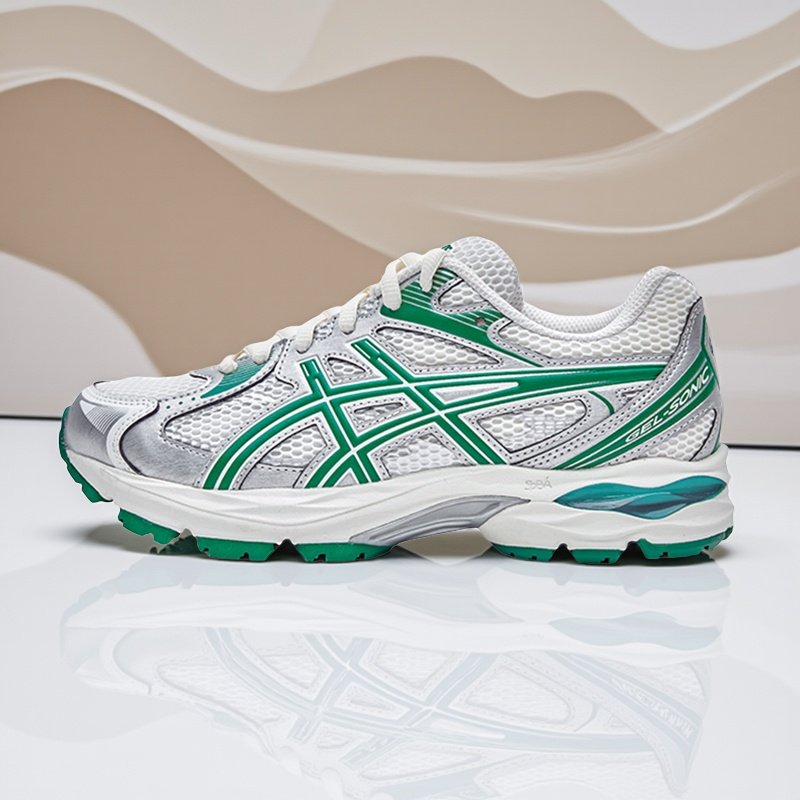 ASICS亚瑟士回弹透气运动鞋耐磨防滑青少年跑步鞋1014A385-100