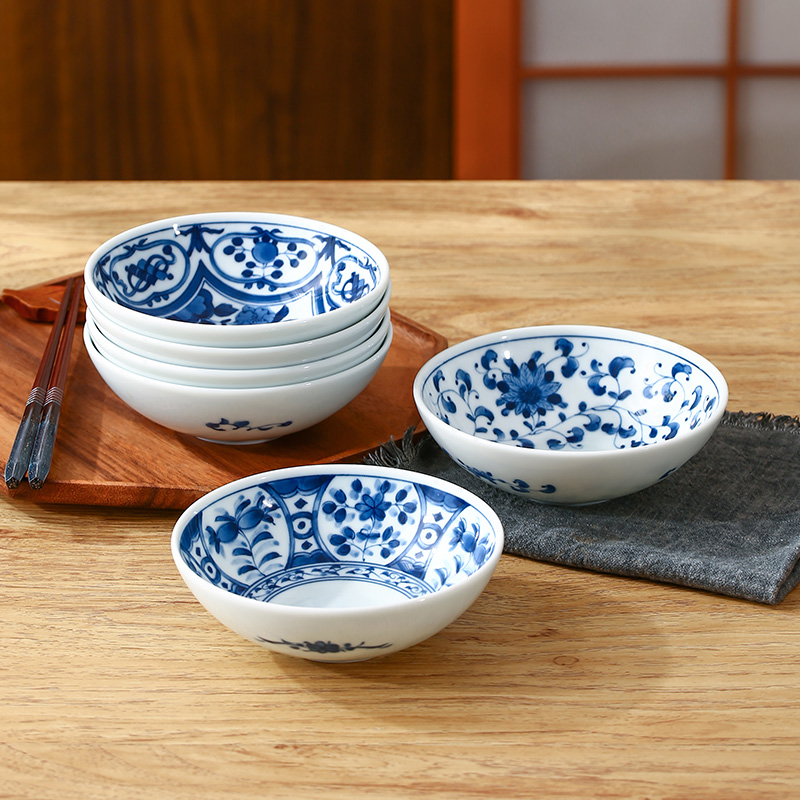 陶趣居蓝凛堂日本进口陶瓷钵