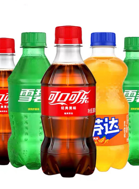 Coca-Cola经典300ml小瓶装碳酸饮料汽水芬达无糖芬达系列