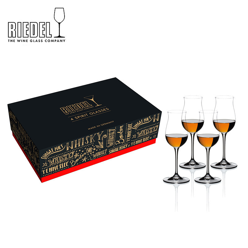 奥地利RIEDEL威士忌杯雕花干邑杯欧式洋酒杯进口烈酒杯礼盒
