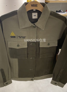VANS夹克外套拼接色短装情侣款