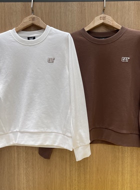 CAT卡特  女子26年新款休闲字母套头卫衣 CP3SWX3W381