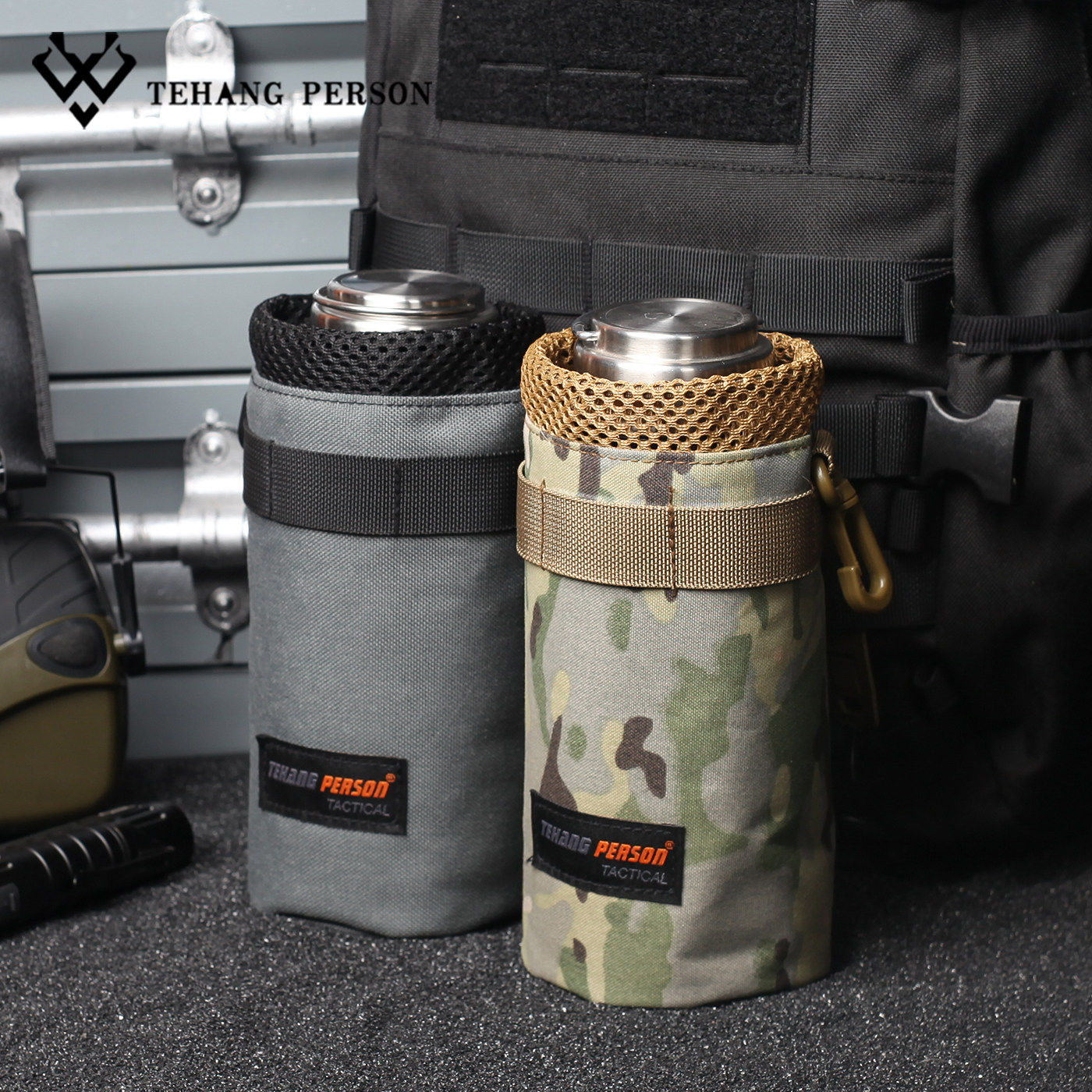 新升级molle通用战术水壶套EDC外挂水杯包穿皮带保温小水杯套挂包,餐饮具,杯套,淘宝优惠券,粉丝福利购,淘宝优惠卷