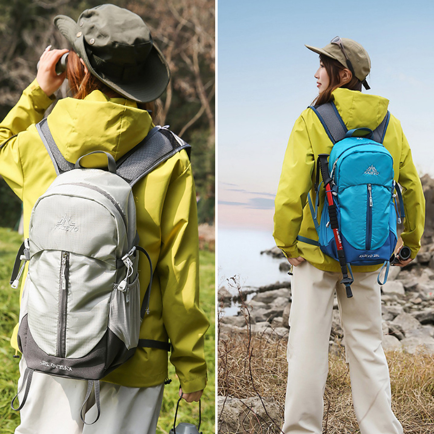 轻量化户外登山包男女超轻便短途运动旅行徒步爬山双肩包骑行背包
