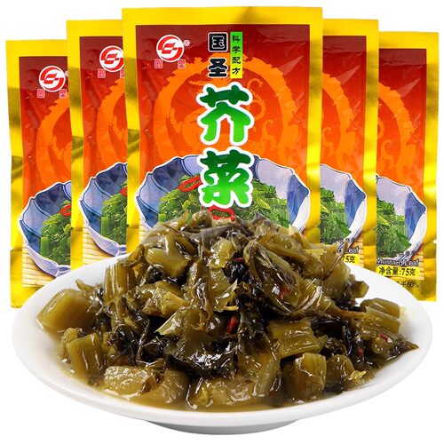 国圣芥菜热销酱菜福建特产下饭菜