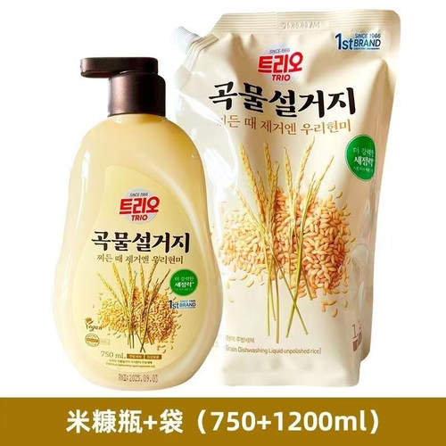 韩国进口正品爱敬谷物洗洁精