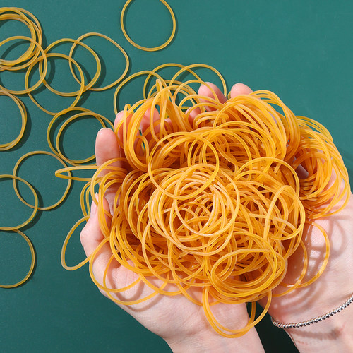 黄色高弹力橡皮筋耐用橡胶皮筋