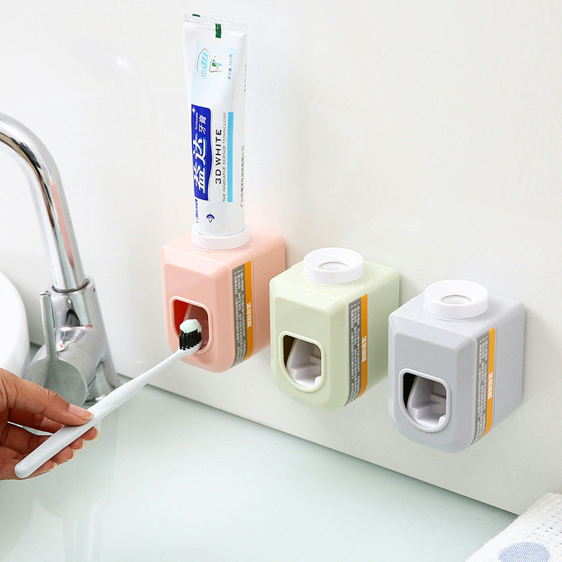 fully automatic Paste Squeeze toothpaste suit Wall hanging Toothpaste shelf toothbrush Shelf Suction wall toothpaste Squeezerin the Family/Personal Cleaning Tools , Sanitary appliances/Bathroom accessories , Toothpaste  category - from Buy2taobao.com to provide professional Taobao agent buy service