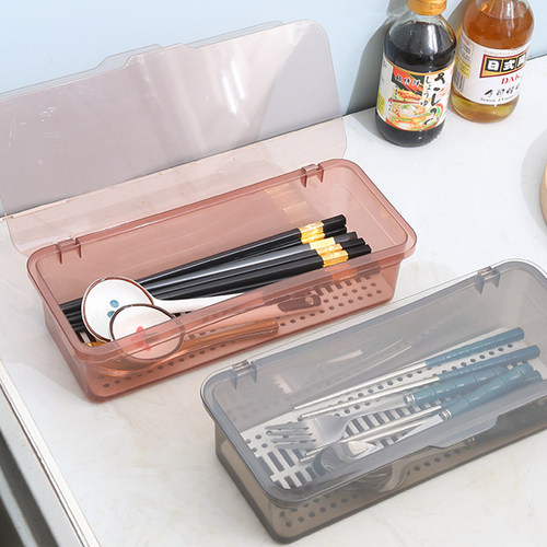 筷子笼带盖置物架家用筷子篓筷盒