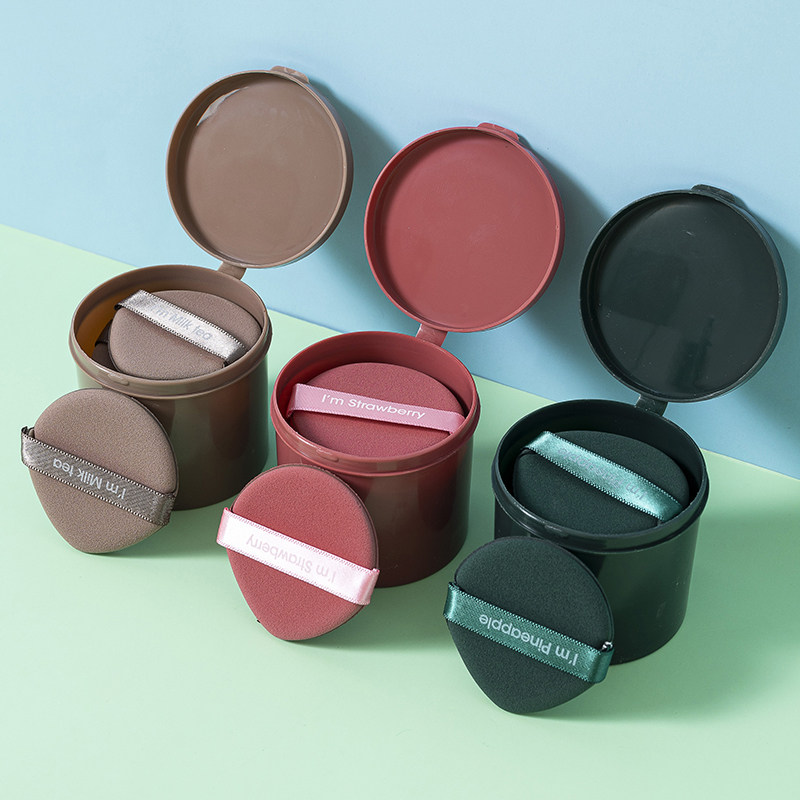 气垫粉扑干湿两用不吃粉海绵散粉美妆蛋粉饼粉底液定妆女化妆专用