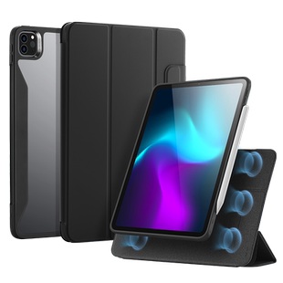 亿色适用ipad保护套新款2022Pro11磁吸壳苹果平板12.9英寸air5可拆分防摔2021全包mini6/7外壳360防弯亚克力