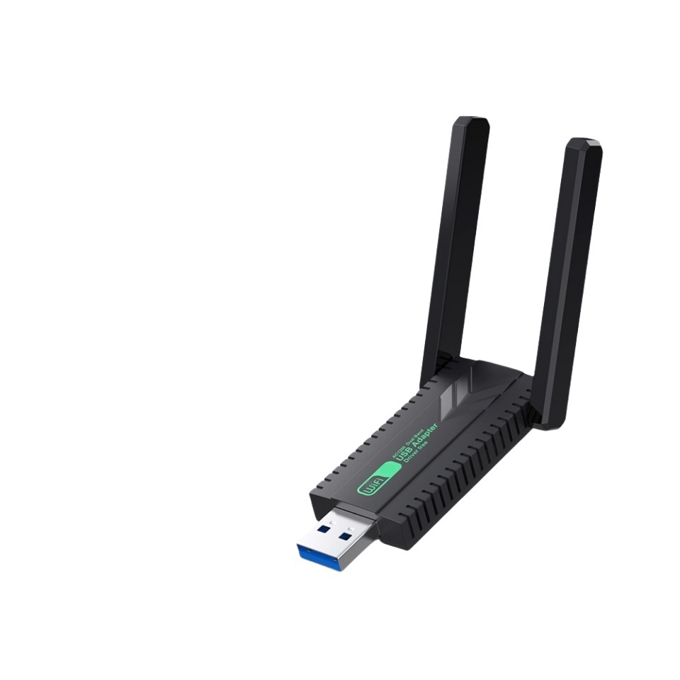 1300MUSB无线网卡5G双频千兆接收器台式机电脑免驱WiFi接收